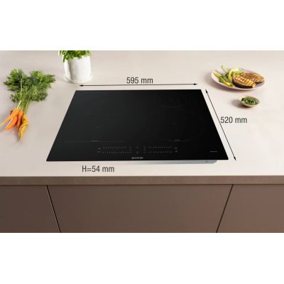11. GORENJE GI6432BSC induction hob 60 cm | PowerBoost | BigZone | timer | black