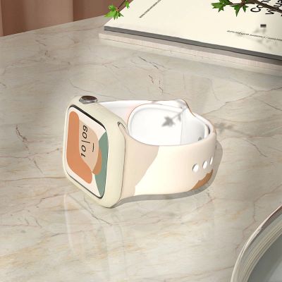 5. Silicone Strap Moro Watch Bracelet Band for Apple Watch 42 / 44 / 45 / 49 mm - Pattern 1