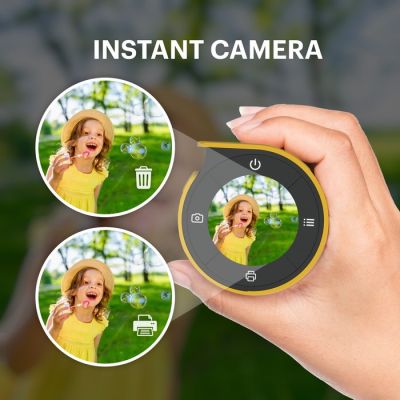 2. Kodak MemoShot Era MS100 68.58 x 45.72 mm Black, Yellow