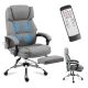 3. Boss 6.0 Gray Swivel Chair