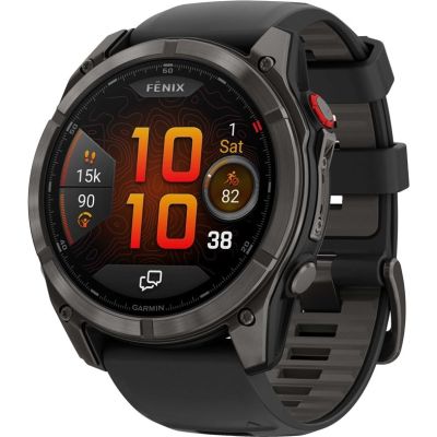 14. Garmin Fenix 8 Pro 51 mm AMOLED Black 3.56 cm (1.4")