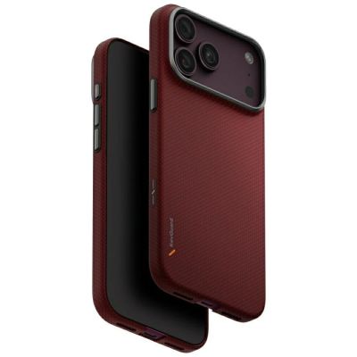 Uniq Keva EDGE Magclick Charging Case for iPhone 18 Pro Max / 17 Pro Max - Red