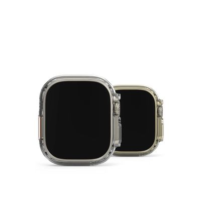 7. Ringke Slim 2-pack Case for Apple Watch Ultra 1/2 (49mm) - Clear & Titanium