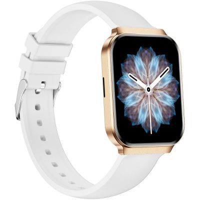 9. Smartwatch Gravity Rose Gold Strap + Bracelet GT44-1