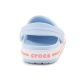 5. CROCS CROCBAND KIDS CLOG T BLUE FROST/GUAVA 207005-4XQ