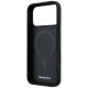 7. Mercedes Leather 3D MagSafe Case for iPhone 17 Pro Max - Black