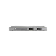 LevelOne FEP-1612W120 - Switch - 16 x 10/100 (PoE+) - Rack mountable - PoE+ (480 W)