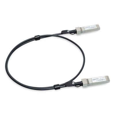 2. LANCOM SFP-DAC25-1m (Bulk 8) InfiniBand/Fiber Optic Cable Black, Steel