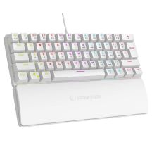 RAMPAGE MECHANICAL KEYBOARD PLOWER K60 White