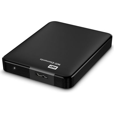3. External HDD WD Elements Portable 4TB 2.5 Black
