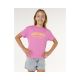5. RIP CURL Surf Puff Relaxed Tee-Girl Pink