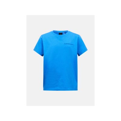 PEAK PERFORMANCE Jr Original Small Logo Tee blue