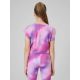 2. Girls' quick-drying sports crop-top 4F 4FJRSS26TFTSF2387-90A