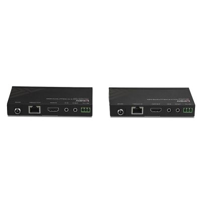 4. Lindy 38139 AV Extender AV Transmitter and Receiver Black