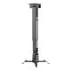 11. MACLEAN UNIVERSAL PROJECTOR MOUNT / HANGER, BLACK, UP TO 20 KG, MC-206 B