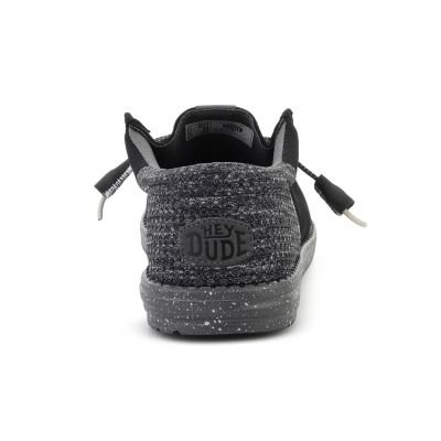7. HEYDUDE WALLY FUNK MULTI MESH BLACK/SMOKE GRAY 45146-0PM