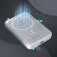 9. Wozinsky WRW349YWS 10000 mAh Magnetic Power Bank - White