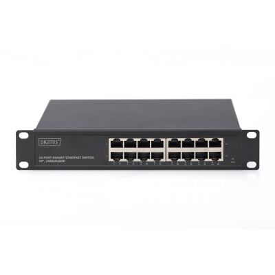 4. Digitus Gigabit Ethernet Switch 10", 16-port, unmanaged