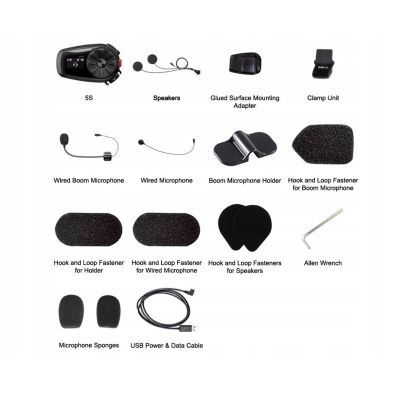 9. SENA 5S-10D DUAL PACK MOTORCYCLE INTERCOM
