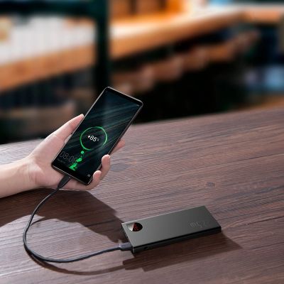 13. Baseus Adaman Metal Power Bank with Fast Charging 10000mAh 22.5W (Overseas Edition 2021) Black