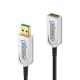 2. FiberX FX-I650-010 USB Cable USB 3.2 Gen 1 (3.1 Gen 1) 10m USB A 10 Gbit/s 4.5 W Black, Silver