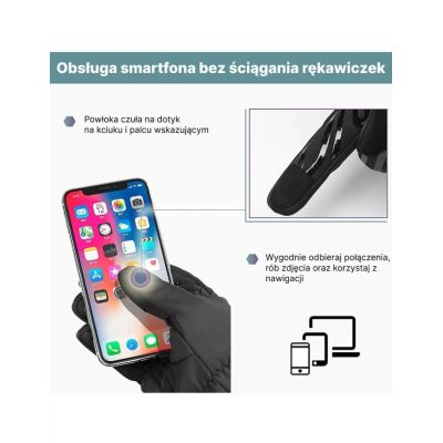 3. Rockbros Winter Cycling Gloves Black XL