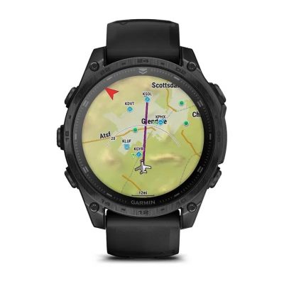 12. Garmin Tactix 8 Solar 51mm Black Sports Watch