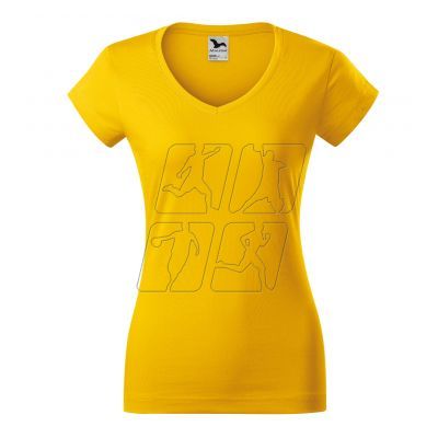 Malfini Fit V-neck T-shirt W MLI-16204