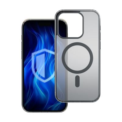 10. 3mk Frosty MagCase for iPhone 16 Pro Max - Black