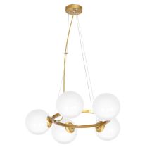 Pendant lamp KONYA 5XE14 MLP5577 GOLD