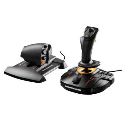 6. Thrustmaster T-16000M FCS Hotas Black, Orange USB Joystick Analog/Digital MAC, PC