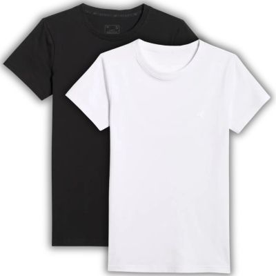 Women's T-shirt (SET OF 2 T-SHIRTS) 4F 4FWMM00TTSHF3306-10S-20S