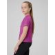3. Girls' quick-drying sports T-shirt 4F 4FJRSS26TFTSF2386-53S