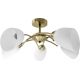 Classic chandelier, Activejet NIKITA Patina ceiling hanging lamp, 5xE27, for the living room