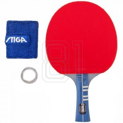 2. Stiga Rite table tennis racket + terry cloth and wrapper 151901