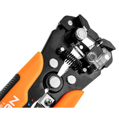 10. NEO TOOLS Automatic Wire Stripper 205 mm, Front-Entry + 230 Connectors