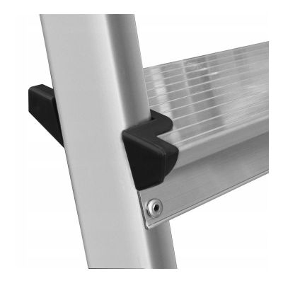 3. AWTOOLS Freestanding Aluminum Ladder 5 Steps Up to 125 kg