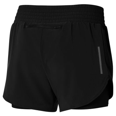 6. Mizuno 2in1 4.5 Shorts W J2GBA20209