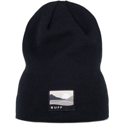 BUFF KNITTED BEANIE LILON LONG BLACK Hat – One size