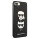 4. Karl Lagerfeld Saffiano Karl&Choupette Head case for iPhone 7 Plus / iPhone 8 Plus - black