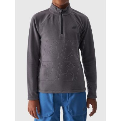 5. 4F Jr sweatshirt 4FJAW23UFLEM019-24S