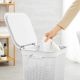 3. ROTHO Laundry basket 50L BRISEN white