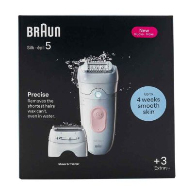 3. Braun Silk-épil 5 5-030 28 tweezers Pink, White