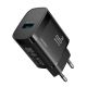 3. Joyroom JR-TF4 18W wall charger with 3A USB-A - USB-C 1m cable - black