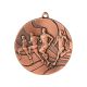9. Bronze medal - running - steel medal