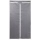 3. TEXTILE WARDROBE 90x45x170CM DARK GREY 8811