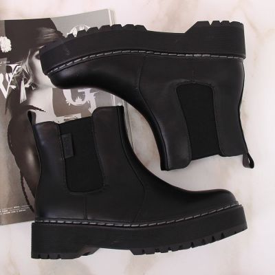 5. Big Star W II274101 insulated Chelsea boots, black 