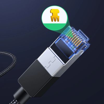 11. Ugreen NW153 Ethernet RJ45 Cat8 Cable Copper Core 1.5m - Black