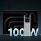 4. CUKTECH CKPB100PGLBL Powerbank 150W 10000mAh USB-C USB-A - Gray