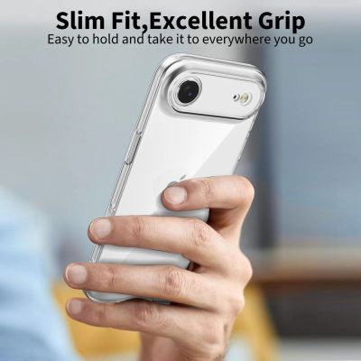 4. Tech-Protect FlexAir Case for iPhone 17 Air - Clear